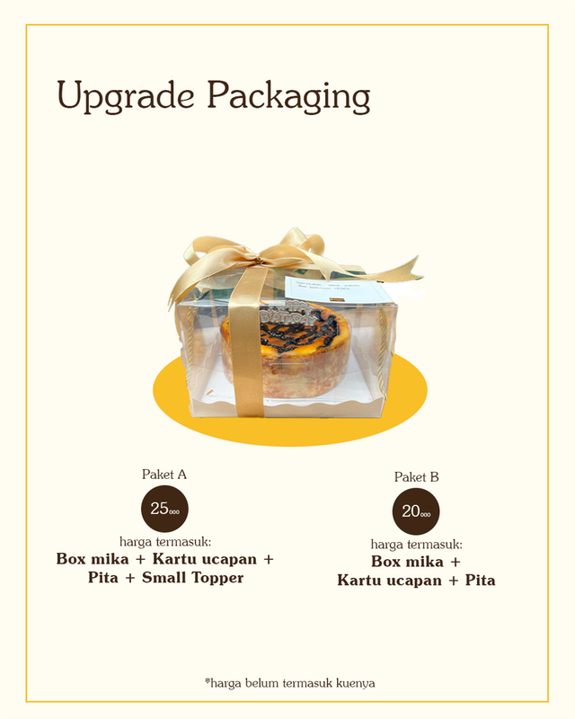 Image for Jadikan Burnt Cheesecakemu semakin Spesial