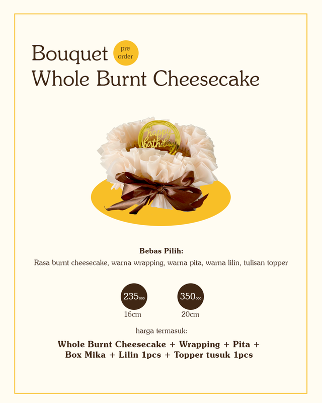 Image for Jadikan Burnt Cheesecakemu semakin Spesial