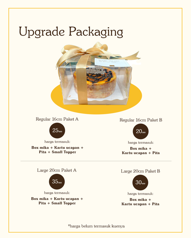 Image for Jadikan Burnt Cheesecakemu semakin Spesial