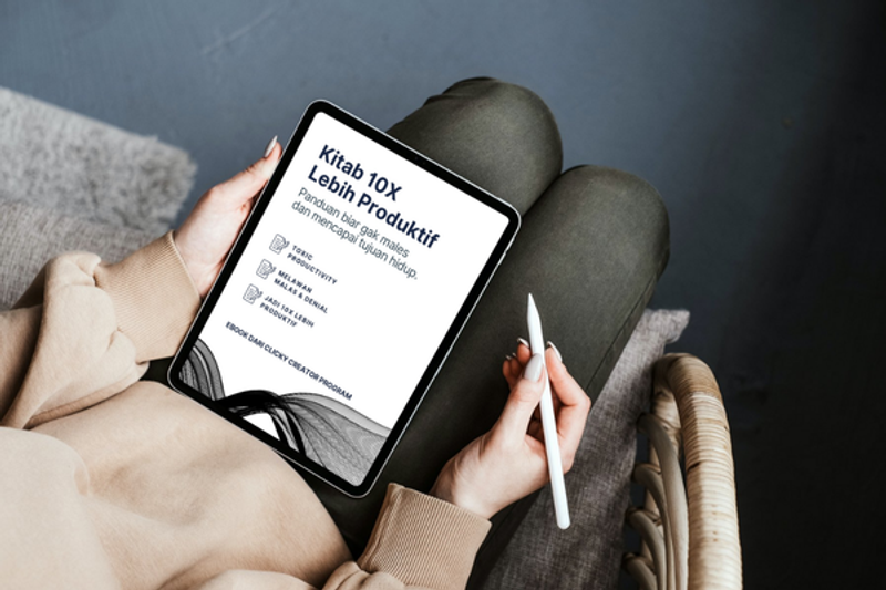 Highlight image for [eBook] 10x Lebih Produktif Dari Rumah