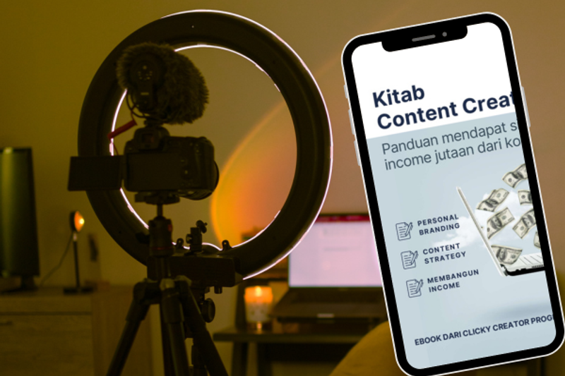 Highlight image 1 for [eBook] Belajar Jadi Content Creator