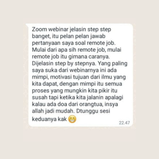 Kata mereka yang udah join webinarnya.., image 2