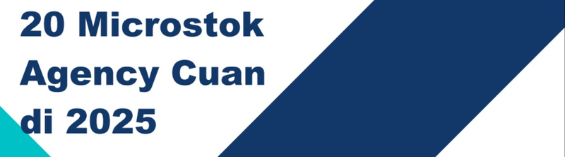 E-book 20 Microstock Agency yang Cuan di 2025