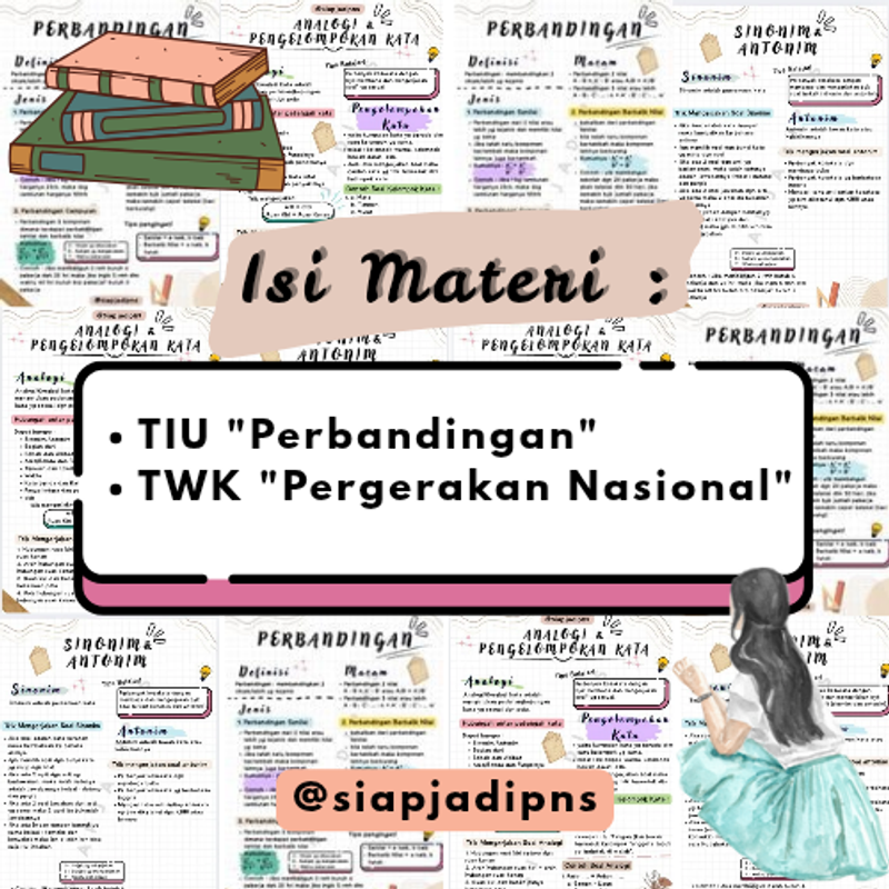 Highlight image for [Free] Catatan Materi SKD CPNS