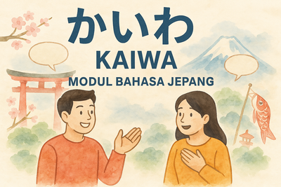 image for (JUAL) Belajar Bahasa Jepang Pemula - KAIWA button