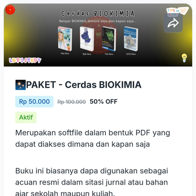 image for (JUAL) Bundling Biokimia button