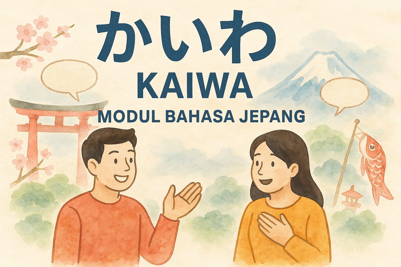 Highlight image for Modul Belajar Bahasa Jepang Pemula - KAIWA 