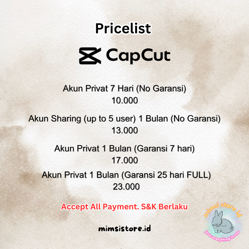 Highlight image for CapCut Pro (BACA DESKRIPSI)
