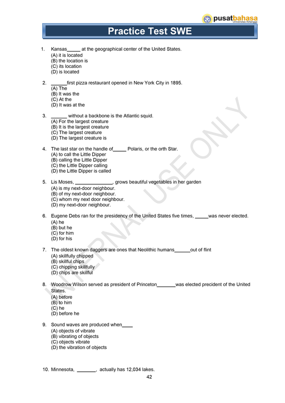 Highlight image 1 for (NEW - BEST SELLER) Latihan Soal ELPT UNAIR - LEBIH LENGKAP!