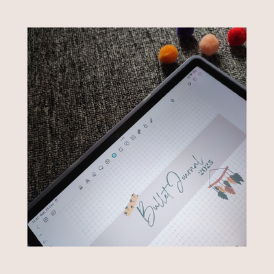 image for Free Template Bullet Journal 2025 button