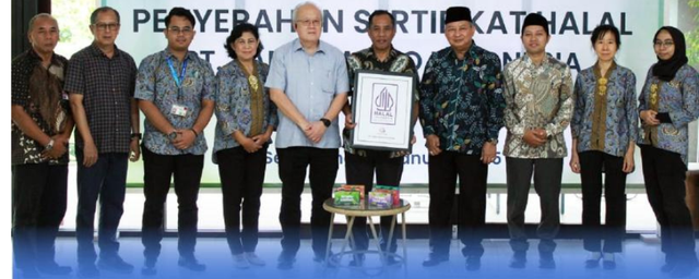Berpengalaman sebagai tim Manajemen Halal di FMCG