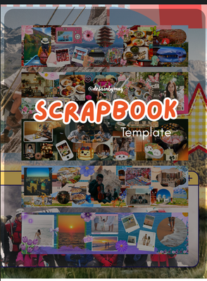 image for ScrapBook Template Yang siap pakai dan edit button