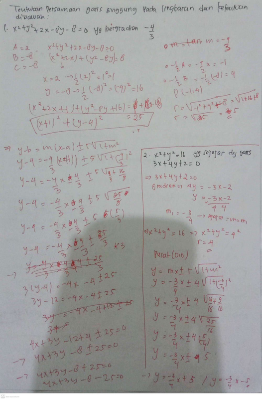 Highlight image for Rangkuman Matematika Bab Lingkaran XI SMA