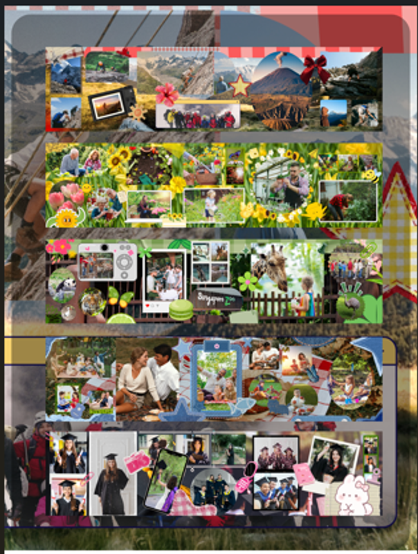 Highlight image for Scrapbook Template
