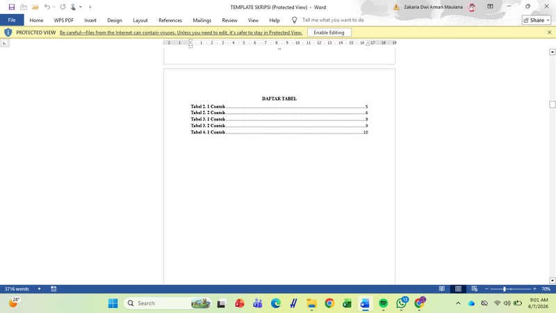 Highlight image for Template Skripsi Siap Pakai