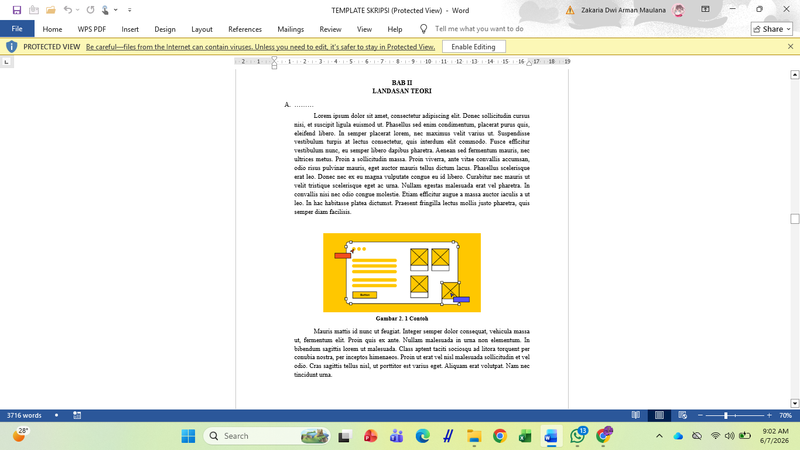 Highlight image for Template Skripsi Siap Pakai