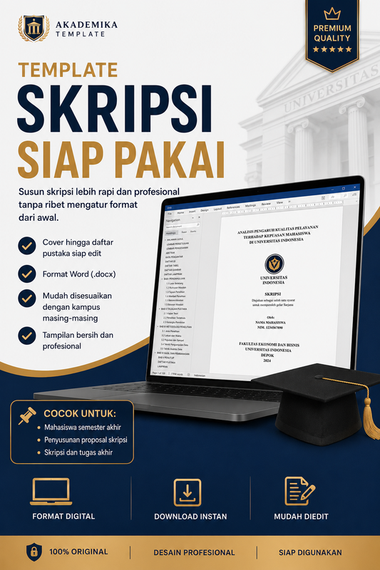 Highlight image for Template Skripsi Siap Pakai