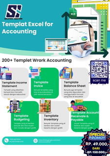 image for Template Ms. Excel : Serbaguna untuk Accounting (200 lebih template) button