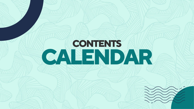 image for Template Modern Content Calendar button