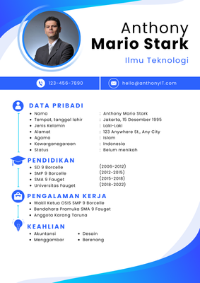 image for Template CV Profesional + Cover Letter button
