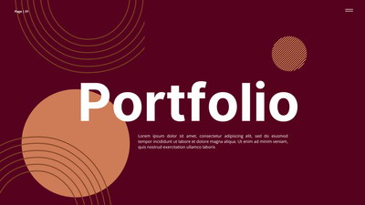 image for Template Portofolio Modern Profesional button