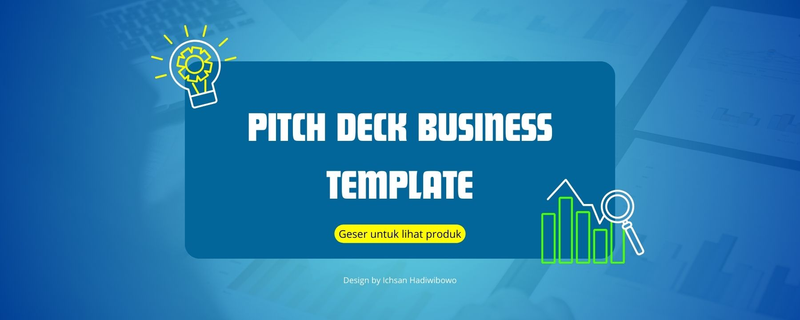 Highlight image for [FREE] Template Presentasi Pitch Deck Simpel Profesional