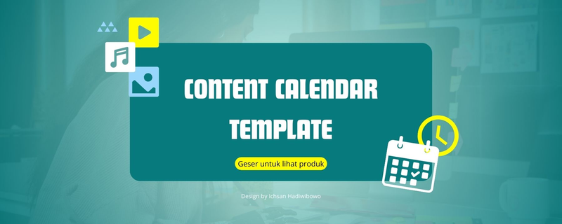 Highlight image for [FREE] Template Content Calendar Minimalist