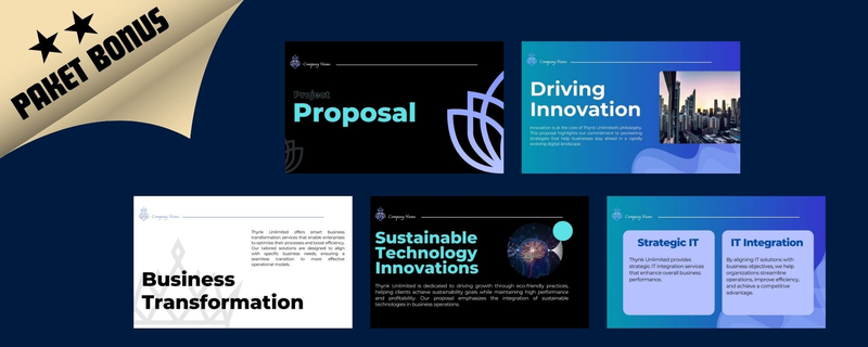 Highlight image for Professional Presentation Kit Bundle (+BONUS)
