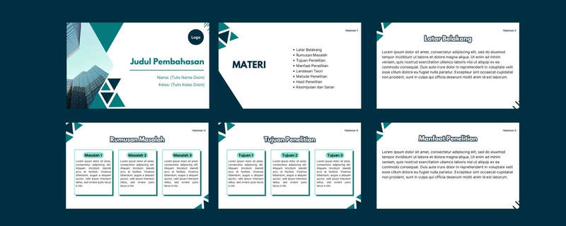 Highlight image for [FREE] Template Presentasi Seminar Proposal