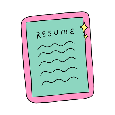 image for [Free] Template CV ATS! button