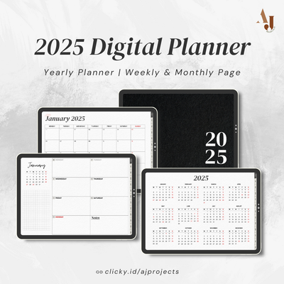 image for 2025 Digital Planner button
