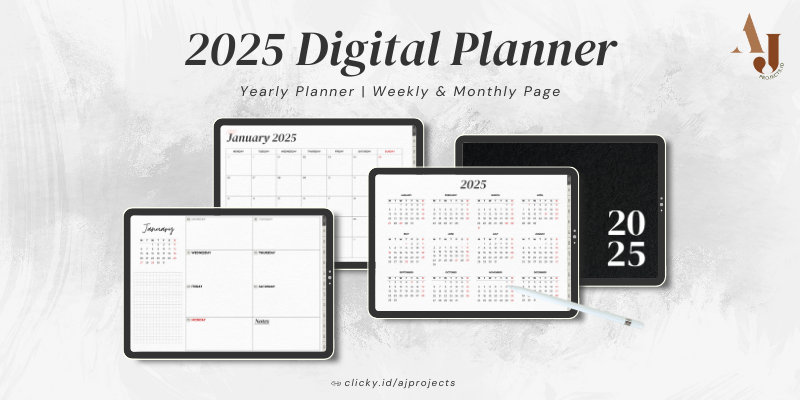 Highlight image for 2025 Digital Planner