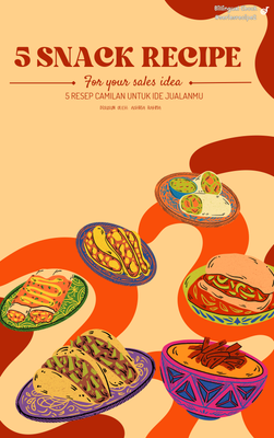 image for [Free] Bundling Ebook Series Recipe 2 - 5 Resep Camilan plus Series Tale 3 The Sun and The Wind button