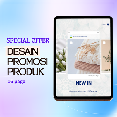 image for 16 Template Desain Poster Promosi Produk Praktis! + FREE Jasa Desain, Revisi, & Request Unduh File Canva Pro button