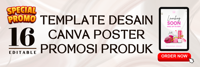 Highlight image 1 for Kumpulan Template Desain Promosi Produk + Free Jasa Desain 1 Poster & Free Request 3x Unduh File dengan Canva Pro