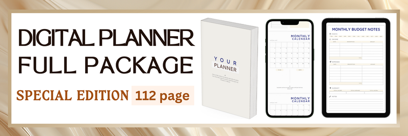 Highlight image for FULL PACKAGE DIGITAL PLANNER