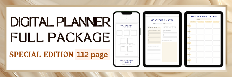 Highlight image for FULL PACKAGE DIGITAL PLANNER