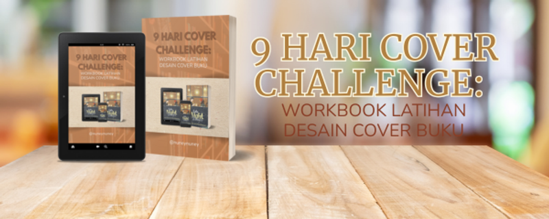 Highlight image 1 for 9 Day Cover Challenge : Workbook Latihan Desain Cover Buku 
