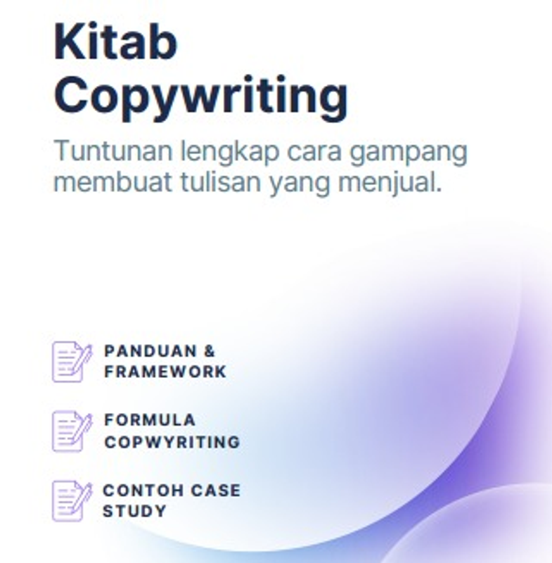 Highlight image for E-book Kitab Copywriting