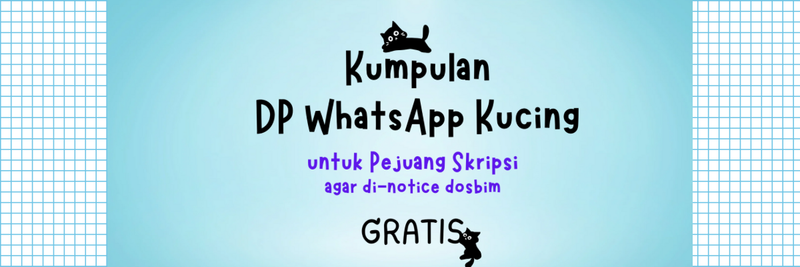 Highlight image 1 for Kumpulan DP WhatsApp Kucing untuk Pejuang Skripsi
