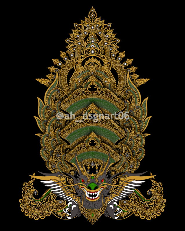 Highlight image 1 for Template Desain Dekorasi Daul Madura Lendhu Sagara 
