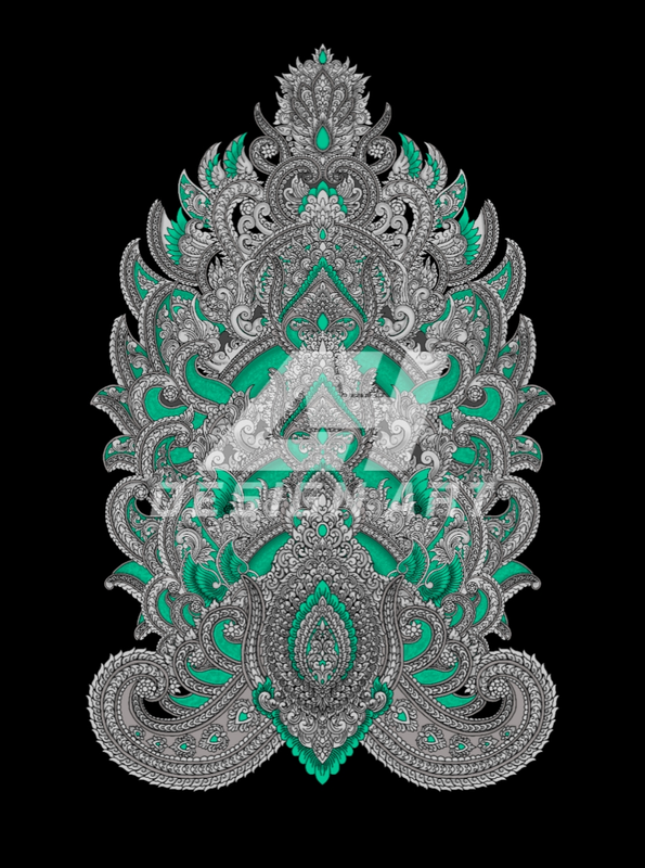 Highlight image for Desain mentahan Dekorasi Daul Madura mirip Daul Putra Rajawali