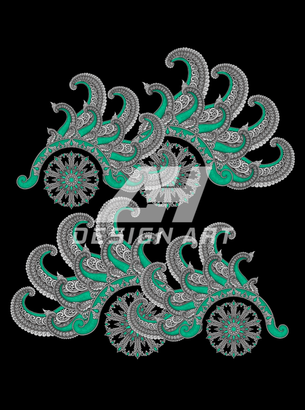 Highlight image for Desain mentahan Dekorasi Daul Madura mirip Daul Putra Rajawali