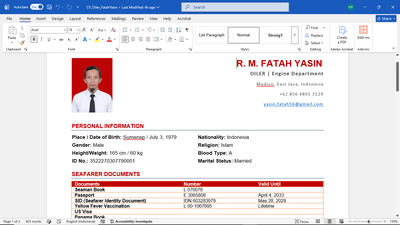 image for Template CV Khusus Pelaut button