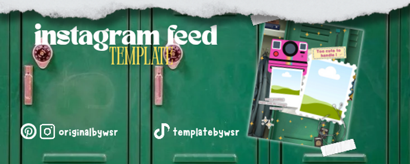 Highlight image for Instagram feeds template A4