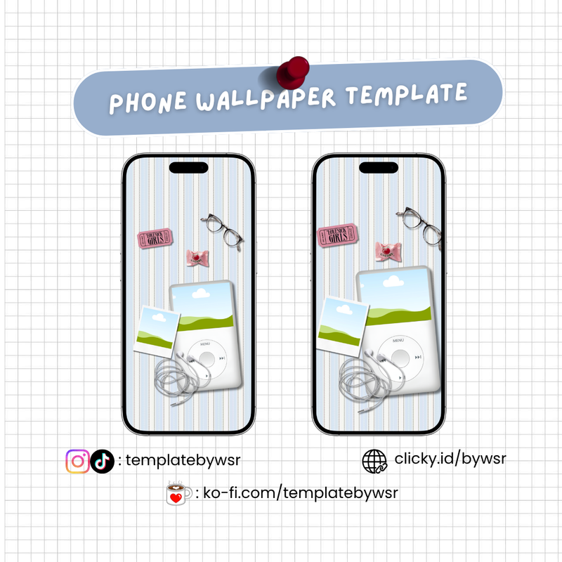 Highlight image for [FREE] Phone wallpaper template: Mp3