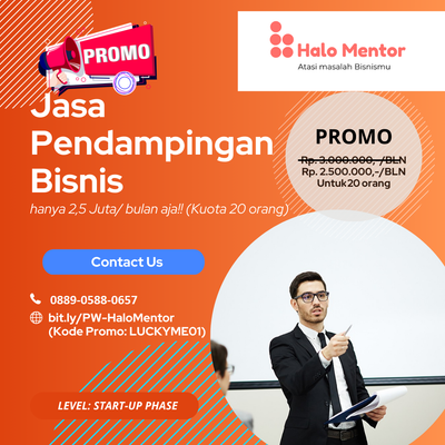 image for Pendampingan Bisnis untuk Pengusaha yang ingin Scale-up button