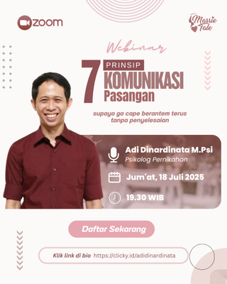 image for WEBINAR + PRAKTIK: 7 KETERAMPILAN KOMUNIKASI PASANGAN button