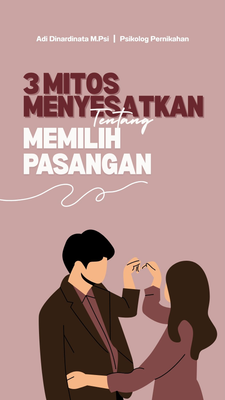 image for E-BOOK: 3 MITOS MENYESATKAN TENTANG MEMILIH PASANGAN button