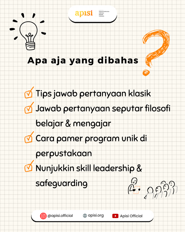 Highlight image 2 for Panduan Bocoran Interview Jadi Teacher Librarian